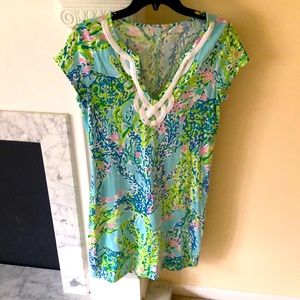 Lilly Pulitzer Brewster Dress - Sky Blue Heaven